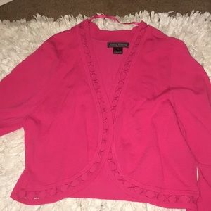 Jessica Howard Fuchsia Cardigan...